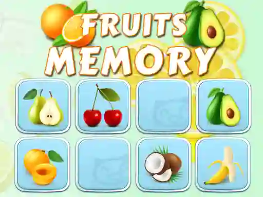Joc Fruits Memory on-line