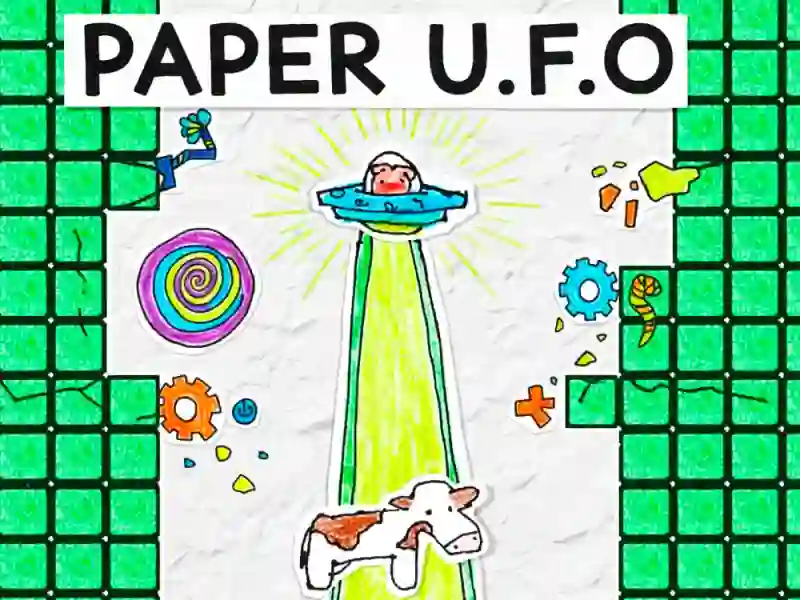 Joc Paper U.F.O. on-line