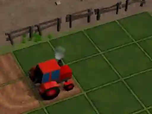 Joc Puzzle Tractor Farm on-line