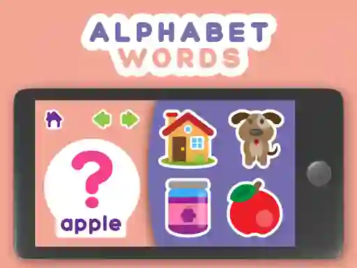 Joc Alphabet Words on-line