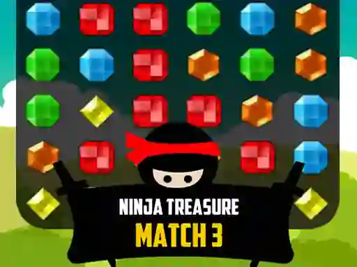 Joc Ninja Treasure Match 3 on-line