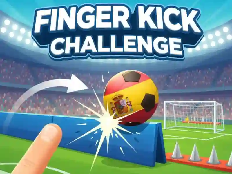 Joc Finger Kick Challenge on-line
