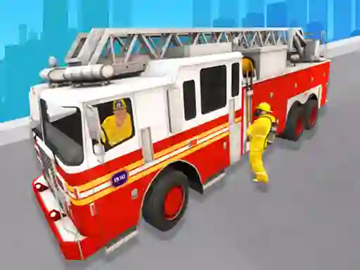 Joc City Rescue Fire Truck Games on-line