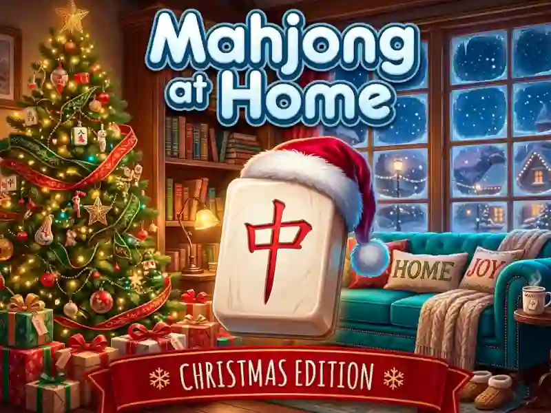 Joc Mahjong At Home Xmas Edition on-line