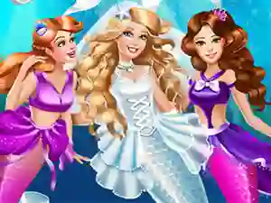 Joc Mermaid Doll Wedding on-line