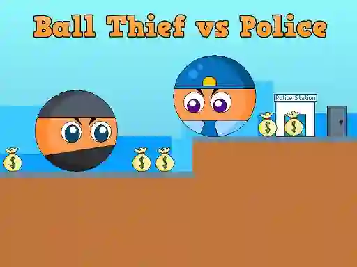 Joc Ball Thief vs Police on-line