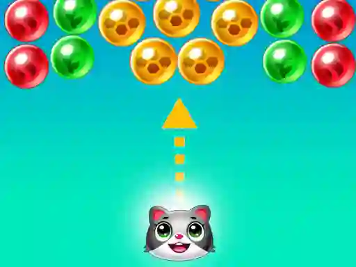 Joc Save the cats Bubble shooter on-line