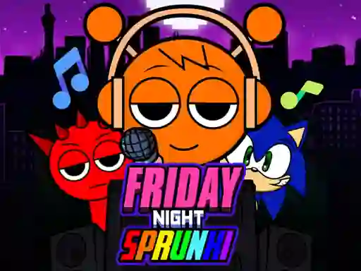 Joc Friday Night Sprunki on-line