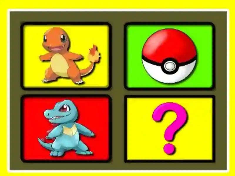 Joc Pokemon Memory Time on-line