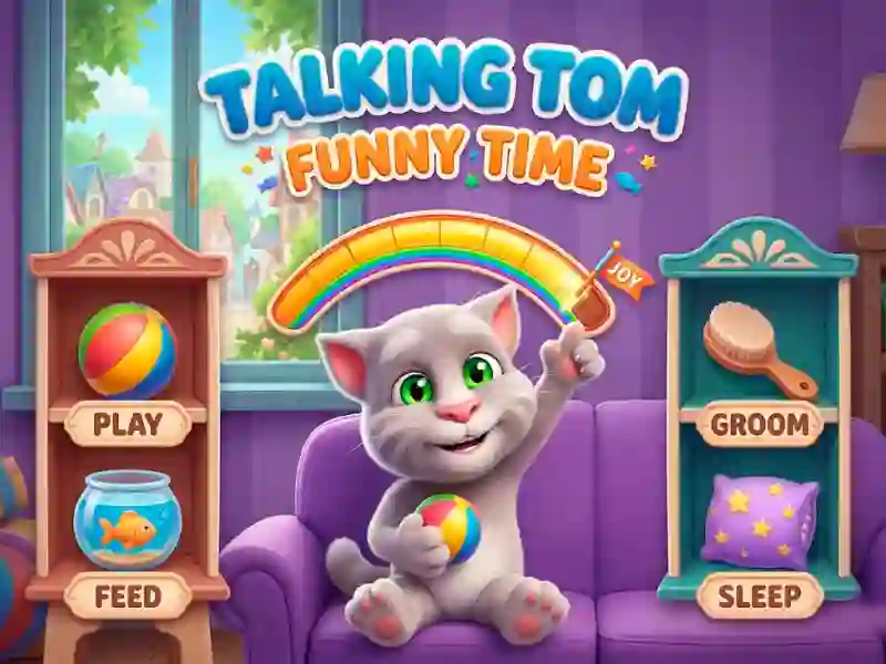Joc Talking Tom Funny Time on-line