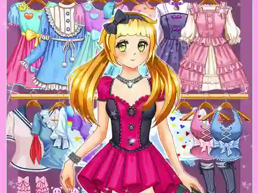 Joc Anime Kawaii Dress Up on-line