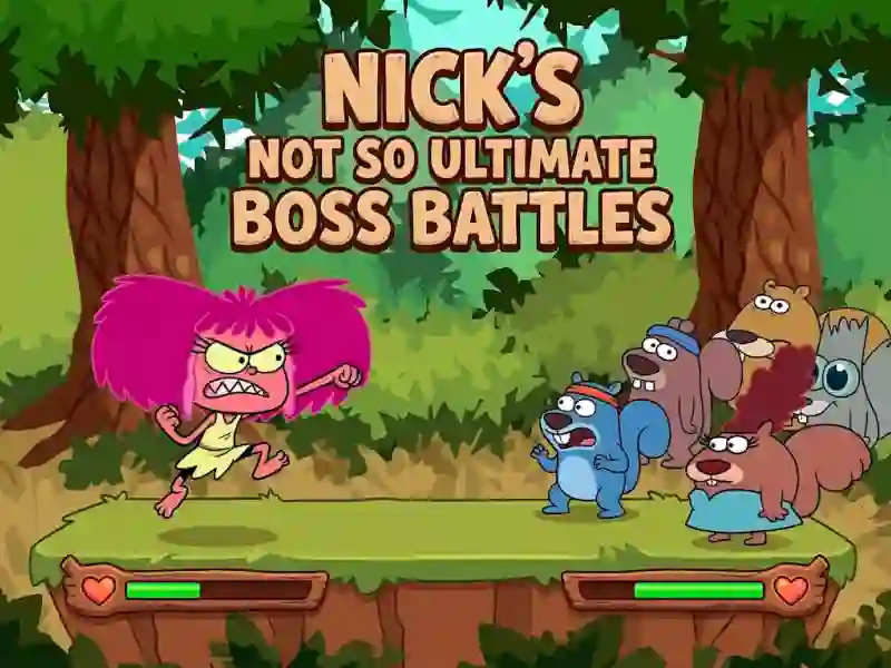 Joc Nick's Not so Ultimate Boss Battles on-line