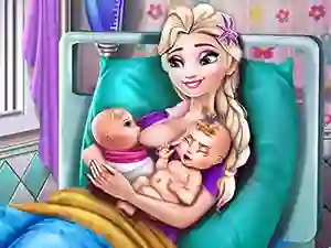 Joc Ice Queen Twins Birth on-line