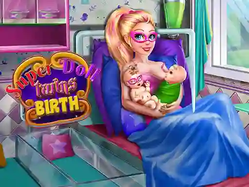 Joc Super Doll Twins Birth on-line