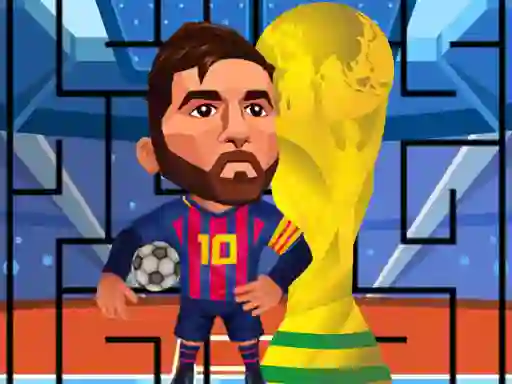 Joc Messi in a maze on-line