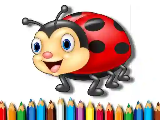 Joc Ladybug Coloring Book on-line
