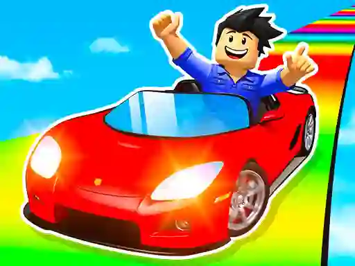 Joc Epic Car Stunt Race Obby on-line
