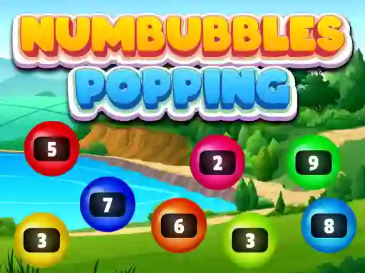 Joc Numbubbles Popping on-line
