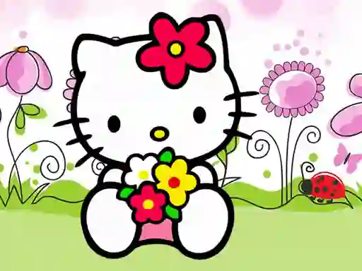 Joc Cute Kitty Jigsaw on-line