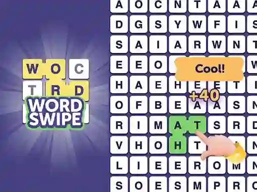 Joc Word Swipe on-line
