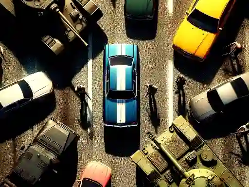 Joc GTA Car Rush on-line