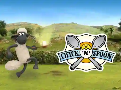 Joc Shaun The Sheep: Chick N Spoon on-line