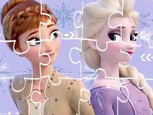Joc Frozen Sister Jigsaw on-line
