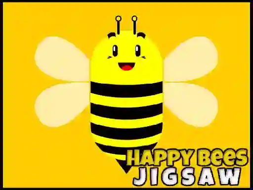 Joc Happy Bees Jigsaw on-line
