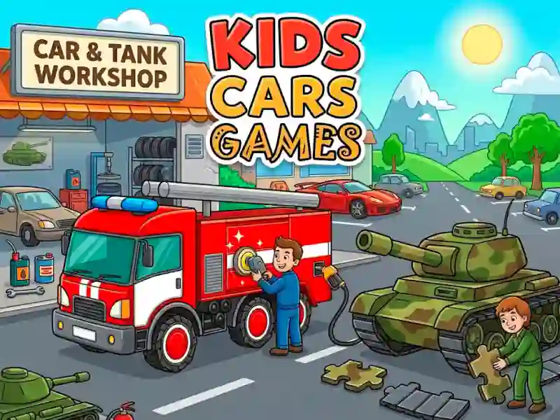 Joc Kids Cars Games on-line