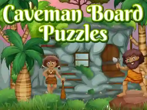 Joc Caveman Board Puzzles on-line