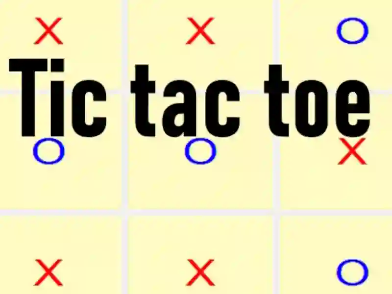 Joc Tic tac toe on-line