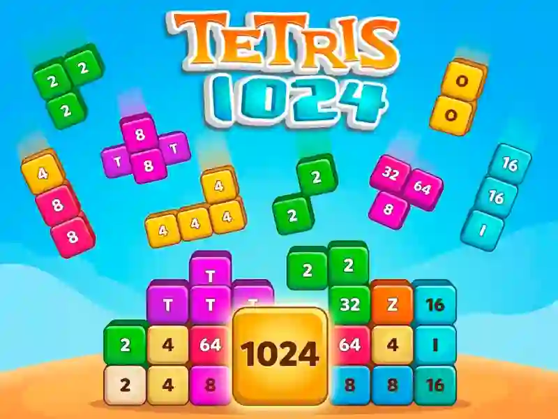 Joc Tetris 1024 on-line