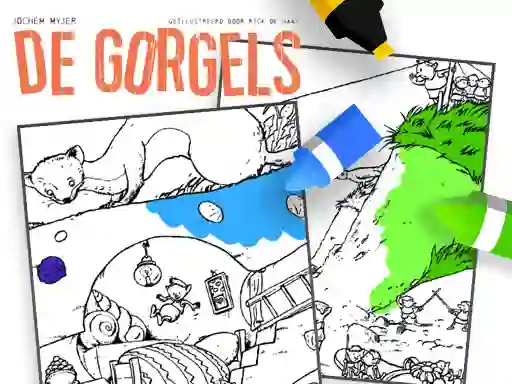 Joc Coloring Gorgels on-line