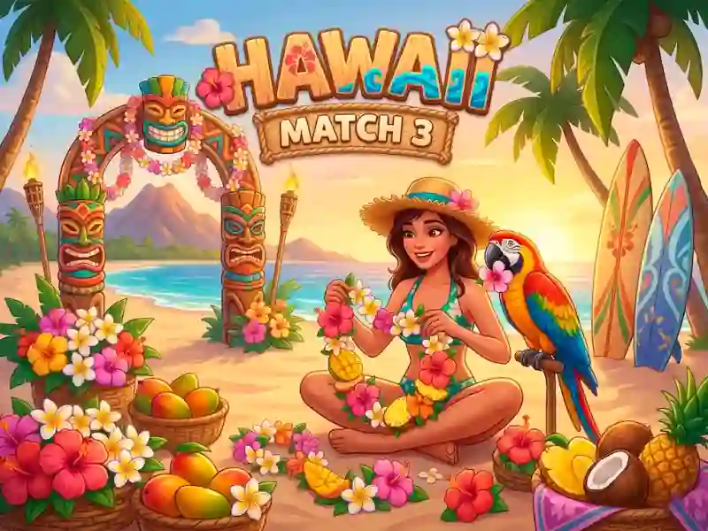 Joc Hawaii Match 3 on-line