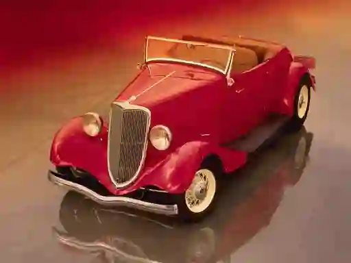 Joc Antique Cars Puzzle on-line