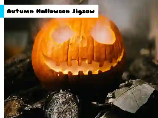 Joc Autumn Halloween Jigsaw on-line