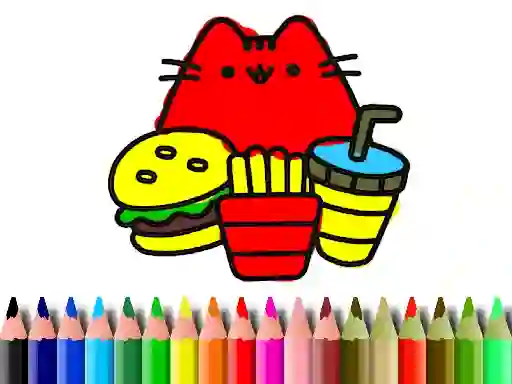 Joc Back To School: Cute Cats Coloring on-line
