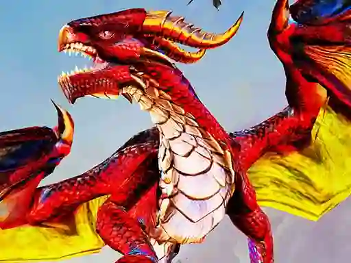 Joc Flying Dragon City Attack on-line