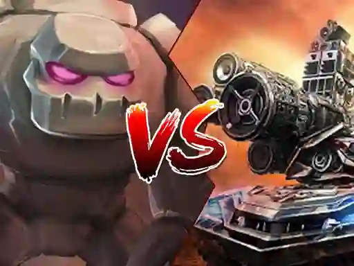 Joc Tank vs Golems on-line