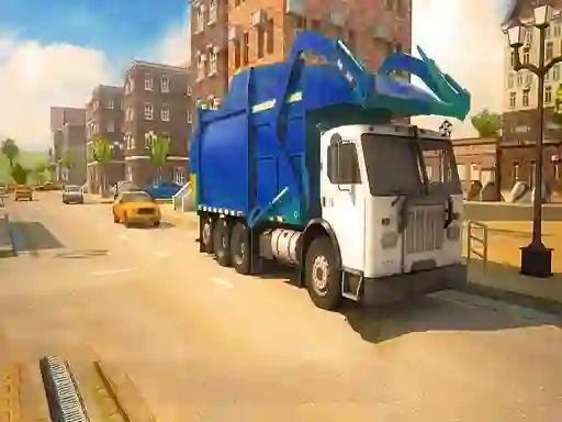 Joc Road Garbage Dump Truck Driver on-line