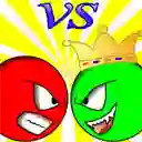 Joc Red ball vs green king on-line