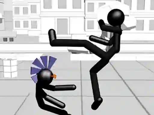 Joc Stickman Fighting 3d on-line