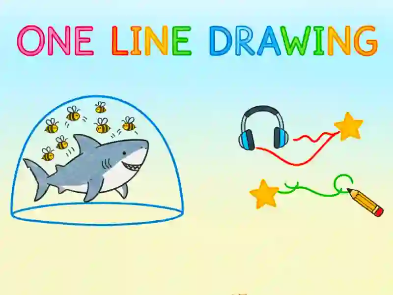 Joc One Line Drawing on-line