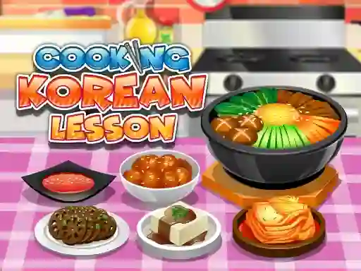 Joc Cooking Korean Lesson on-line