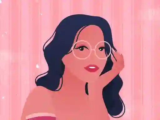 Joc Curly Haired Jigsaw on-line