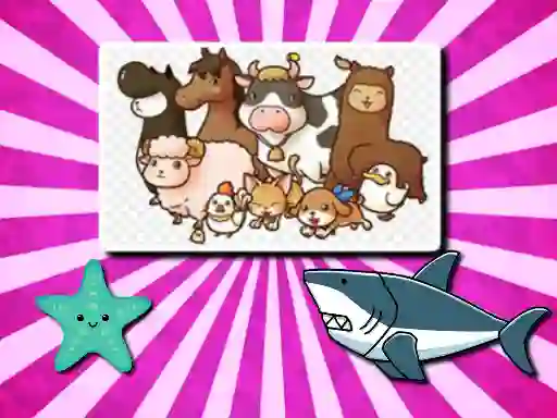 Joc Animal Puzzle on-line