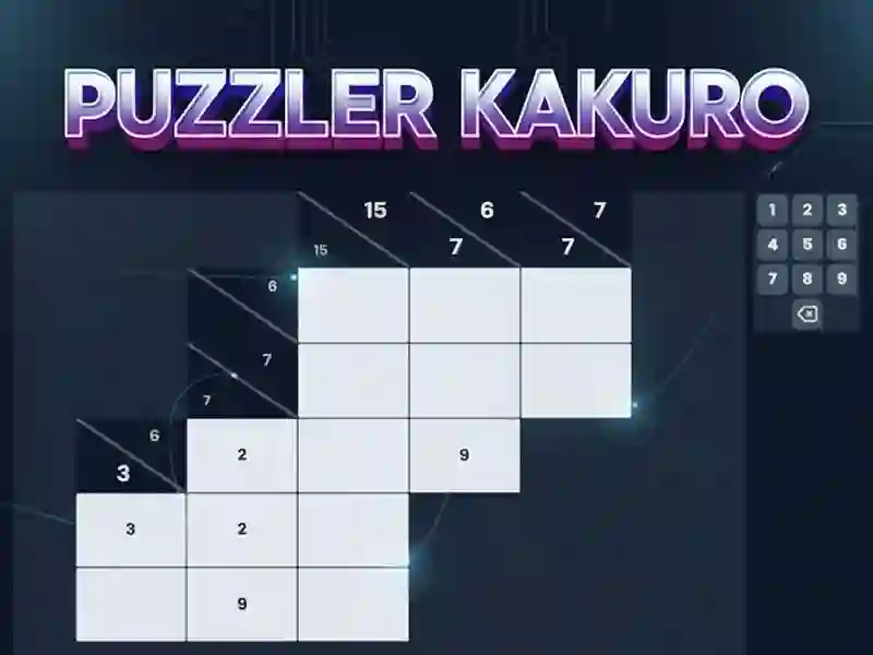 Joc Puzzler Kakuro on-line
