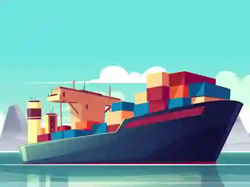 Joc Cargo Ships Jigsaw on-line