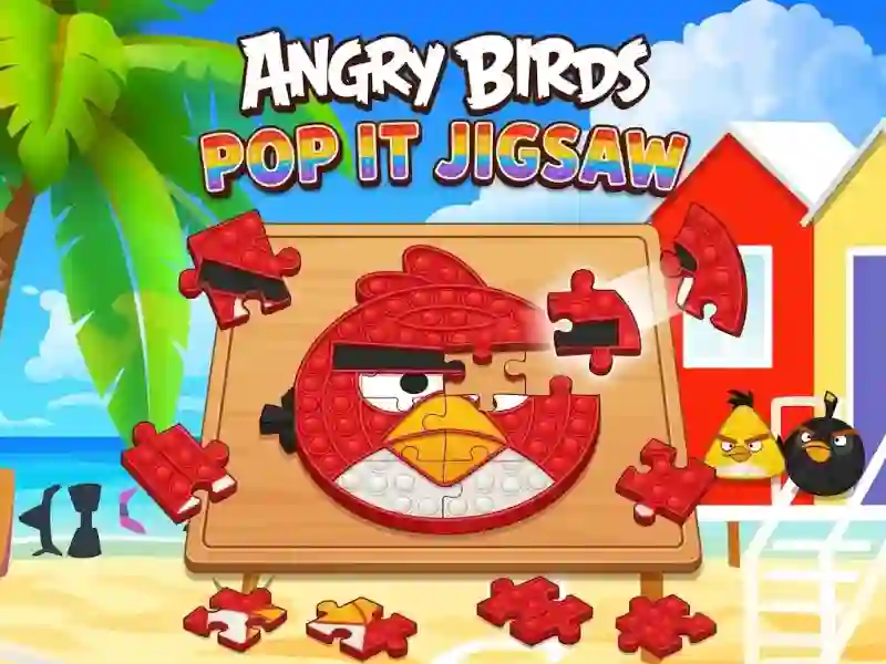 Joc Angry Birds Pop It Jigsaw on-line