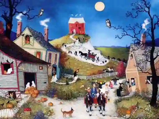 Joc Art Villages Differences on-line